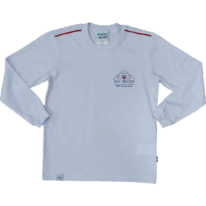 CAM. SLIM M/LONGA, M/MALHA P.A BRANCO JMJ014 POLESCOLA